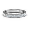 Bague demi-éternité classique