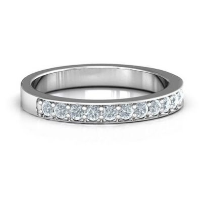 Classic Half Eternity Ring