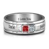 Anillo de romance intemporal para hombres #039;