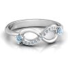 Double Stone Infinity Akzentring