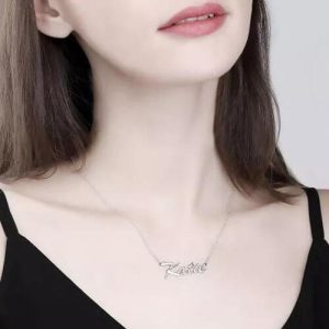Collier Prénom Classique Personnalisé