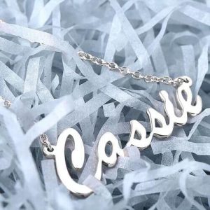 Collier Prénom Classique Personnalisé