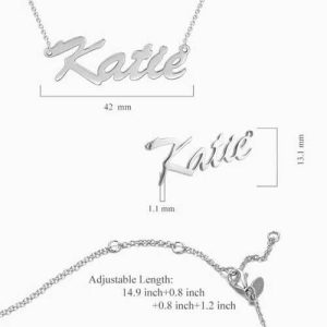 Collier Prénom Classique Personnalisé