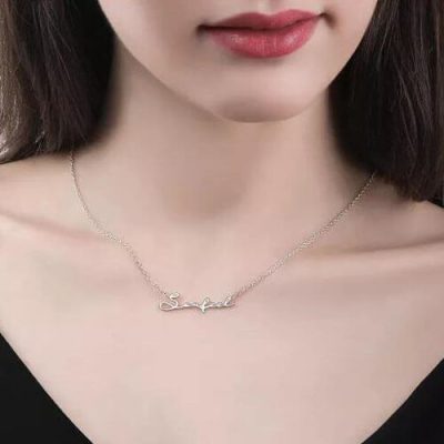 Signature Style Name Halskette Silber