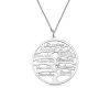 Collier personnalisé arbre généalogique 1-13 noms