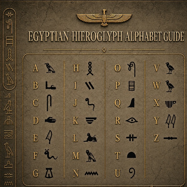 Personalized Egyptian Glyph Necklace for Men - Image 2